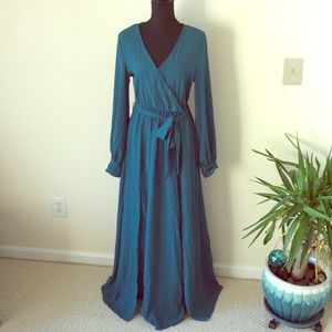 Boho style maxi dress